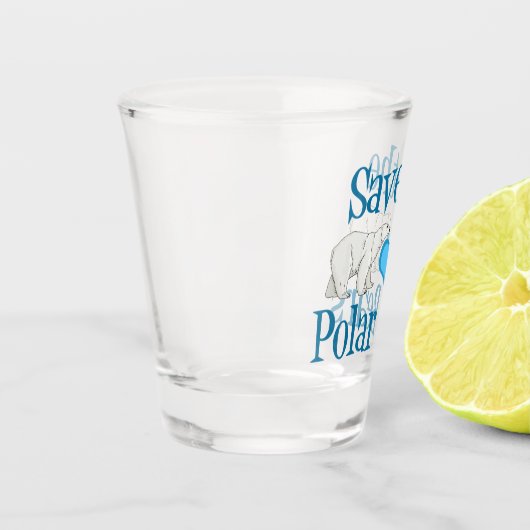 Sparen de Polaire Beren Shot Glas (Links)