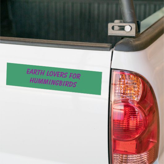 Sparen de Pollinators Bumpersticker (Op Truck)