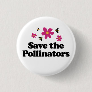 Sparen de Pollinators Ronde Button 3,2 Cm