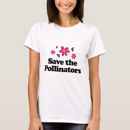 Sparen de Pollinators T-shirt (Voorkant)