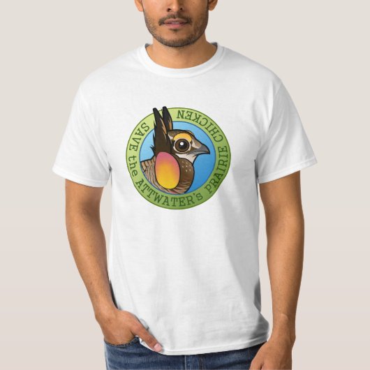 Sparen de Prairie-Chicken van de Attwater T-shirt (Voorkant)