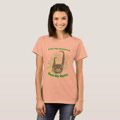 Sparen de regenwouden Sloth-Woman Burnout T-shirt (Voorkant volledig)