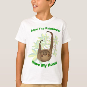 Sparen de regenwoudgroef t-shirt