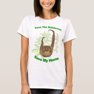Sparen de regenwoudgroef t-shirt