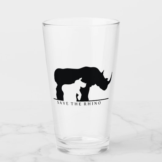 Sparen de Rhino Glas (Voorkant)