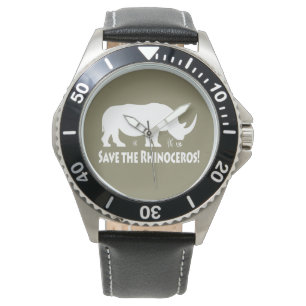 Sparen de Rhinoceros Horloge