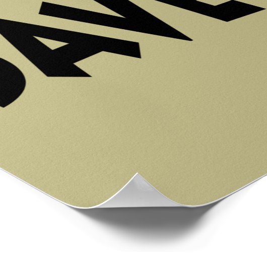 Sparen de Rhinoceros Poster (Hoek)