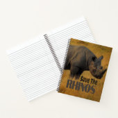 Sparen de Rhinos Notitieboek (Binnen)