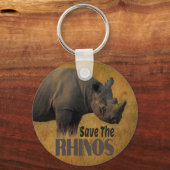 Sparen de Rhinos Sleutelhanger (Voorkant)
