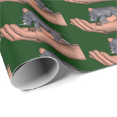 Sparen de Rhinos - Stop met jagen hen Cadeaupapier (Rol Hoek)