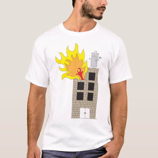 Sparen de Robot T-shirt (Voorkant)