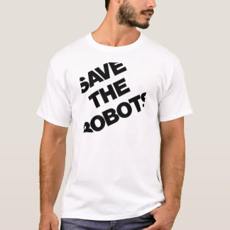 Sparen de robots na uren club NYC T-shirt