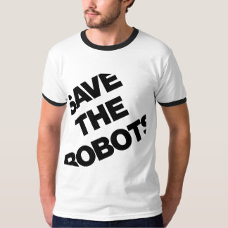 Sparen de robots na uren club NYC T-shirt