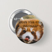 Sparen de Rode Pandas! Ronde Button 5,7 Cm (Voorkant /achterkant)