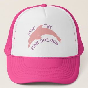 Sparen de Roze Dolphin Trucker Pet