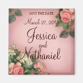 Sparen de  Rozen van de Datum Magneet (Voorkant)