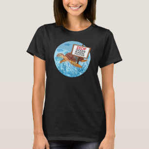 Sparen de schildpad van het Zee van de schildpadde T-shirt