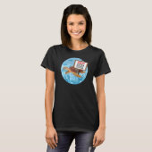 Sparen de schildpad van het Zee van de schildpadde T-shirt (Voorkant volledig)