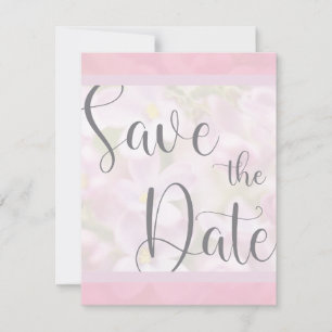 sparen de Sjabloon van de Aankondiging van de Dat