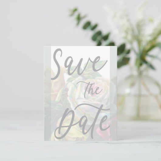  sparen de Sjabloon van de Aankondiging van de Dat (Staand voorkant)