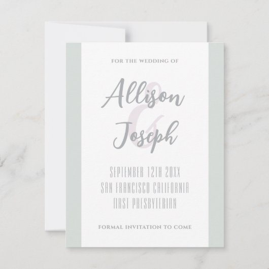  sparen de Sjabloon van de Aankondiging van de Dat (Achterkant)