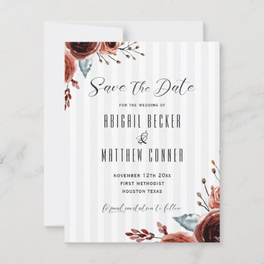 sparen de Sjabloon van de Datum (Voorkant)