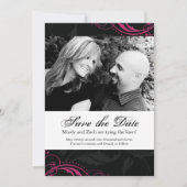 Sparen de Sjabloon van de Weddenschap van de Datum (Voorkant)