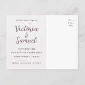 Sparen de Sjabloon van het Briefkaart van de Aanko (Achterkant)