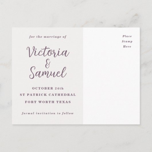 Sparen de Sjabloon van het Briefkaart van de Aanko (Achterkant)