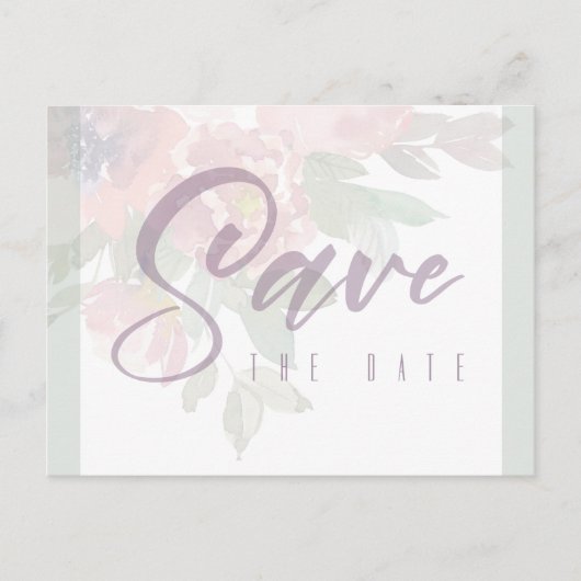 Sparen de Sjabloon van het Briefkaart van de Aanko (Voorkant)