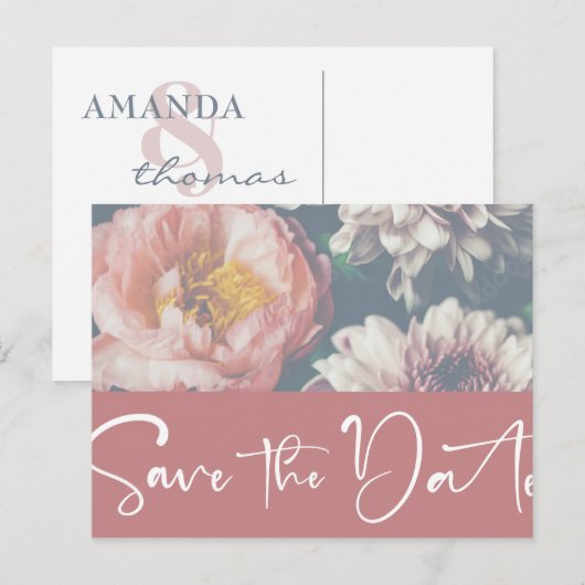 Sparen de Sjabloon van het Briefkaart van de Aanko (Voorkant / Achterkant)