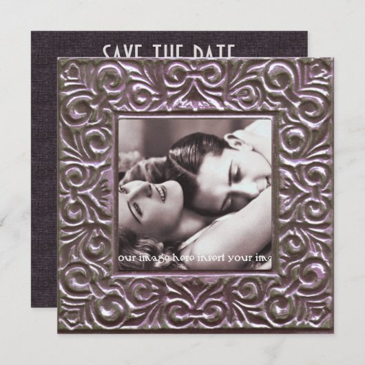 Sparen de Sjabloon van het Lijst van het Afbeeldin (Voorkant / Achterkant)