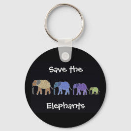 Sparen de Sleutelhanger van Elephants