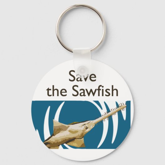 Sparen de sleutelhanger van Sawfish (Voorkant)