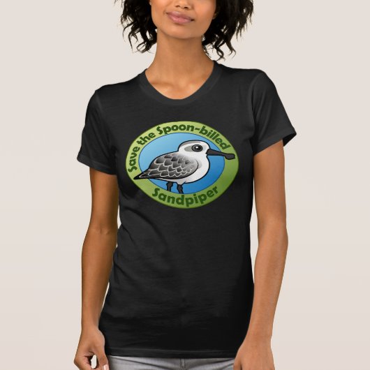 Sparen de Spoonnavelsandpiper T-shirt (Voorkant)