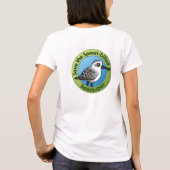 Sparen de Spoonnavelsandpiper T-shirt (Achterkant)