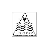 Sparen de Stempel van de Datum voor de Weddenschap (Afrduk)