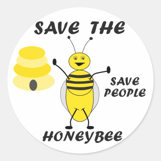 Sparen de Stickers HoneyBee (Voorkant)