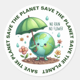 Sparen de Stickers van de Planet