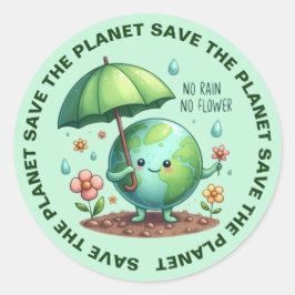 Sparen de Stickers van de Planet