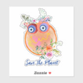 Sparen de Stickers van de Planet (Vel)