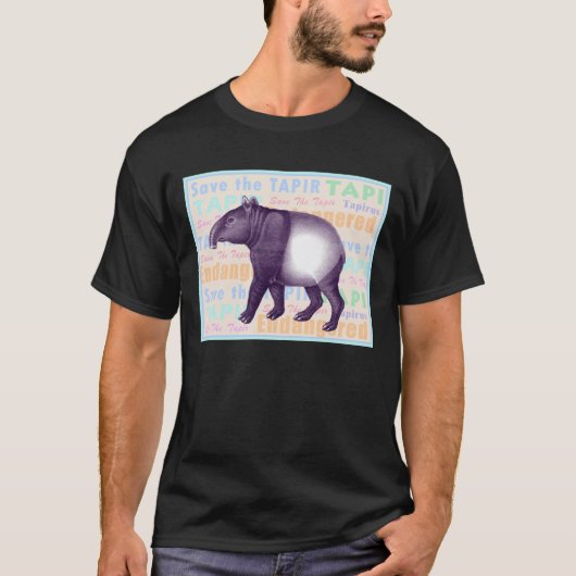 Sparen de Tapir T-Shirt (Voorkant)
