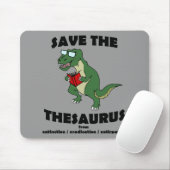 Sparen de Thesaurus Dinosaur Muismat (Met muis)