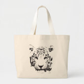 Sparen de Tiger Uitputting is voor altijd Grote Tote Bag (Voorkant)