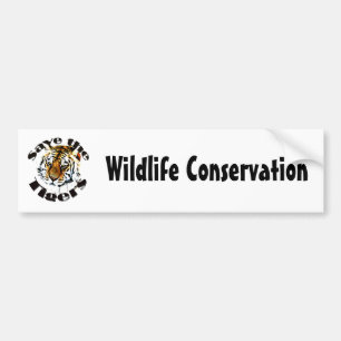 Sparen de Tijgers Bumpersticker