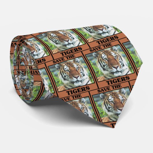 Sparen de Tijgers Stropdas (Opgerold)