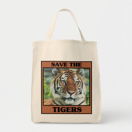 Sparen de Tijgers Tote Bag (Voorkant)