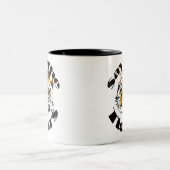 Sparen de Tijgers Tweekleurige Koffiemok (Center)