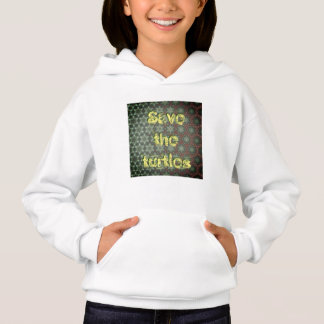 Sparen de Turtle Girls Hodie