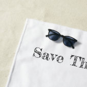 Sparen de Turtles Eco Badge Strandlaken (In situ)